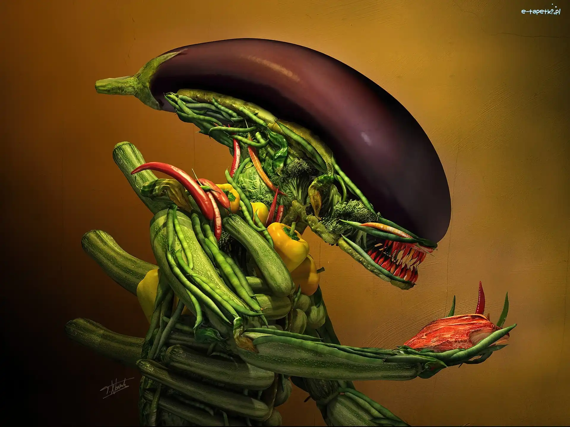 Alien, Warzywa