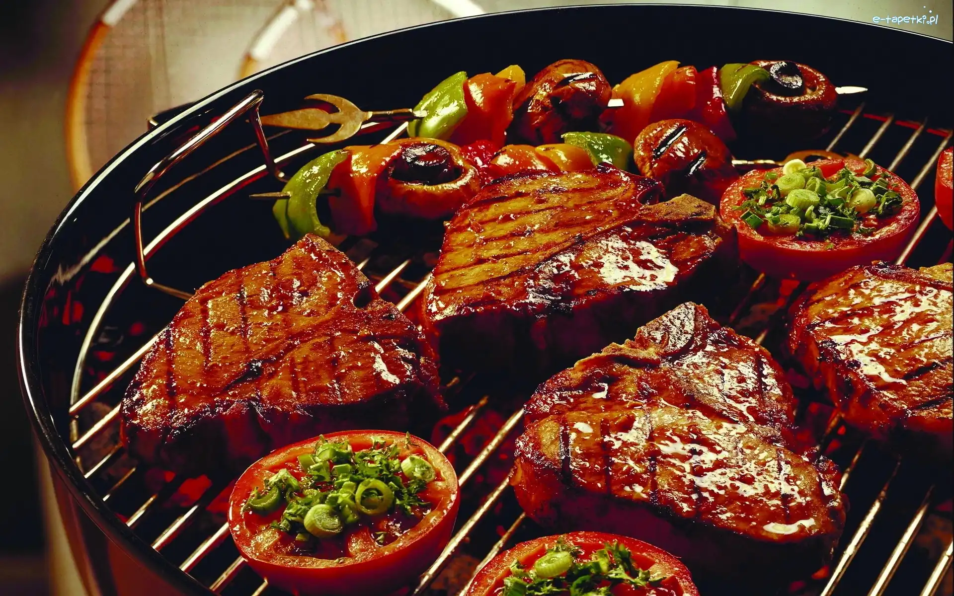 Szaszłyki, Mięso, Grill
