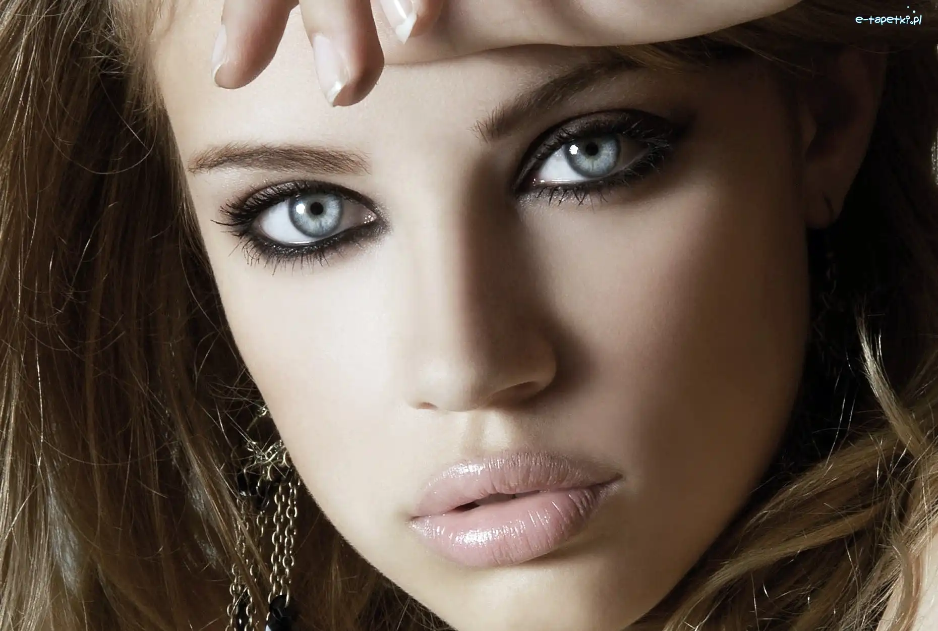 Piękna, Makijaż, Dziewczyna, Xenia Tchoumitcheva
