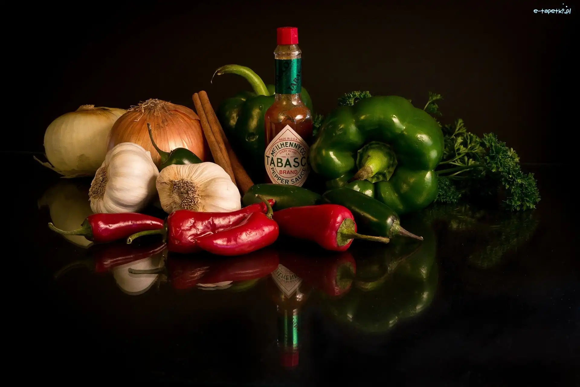 Warzywa, Tabasco, Sos, Różne