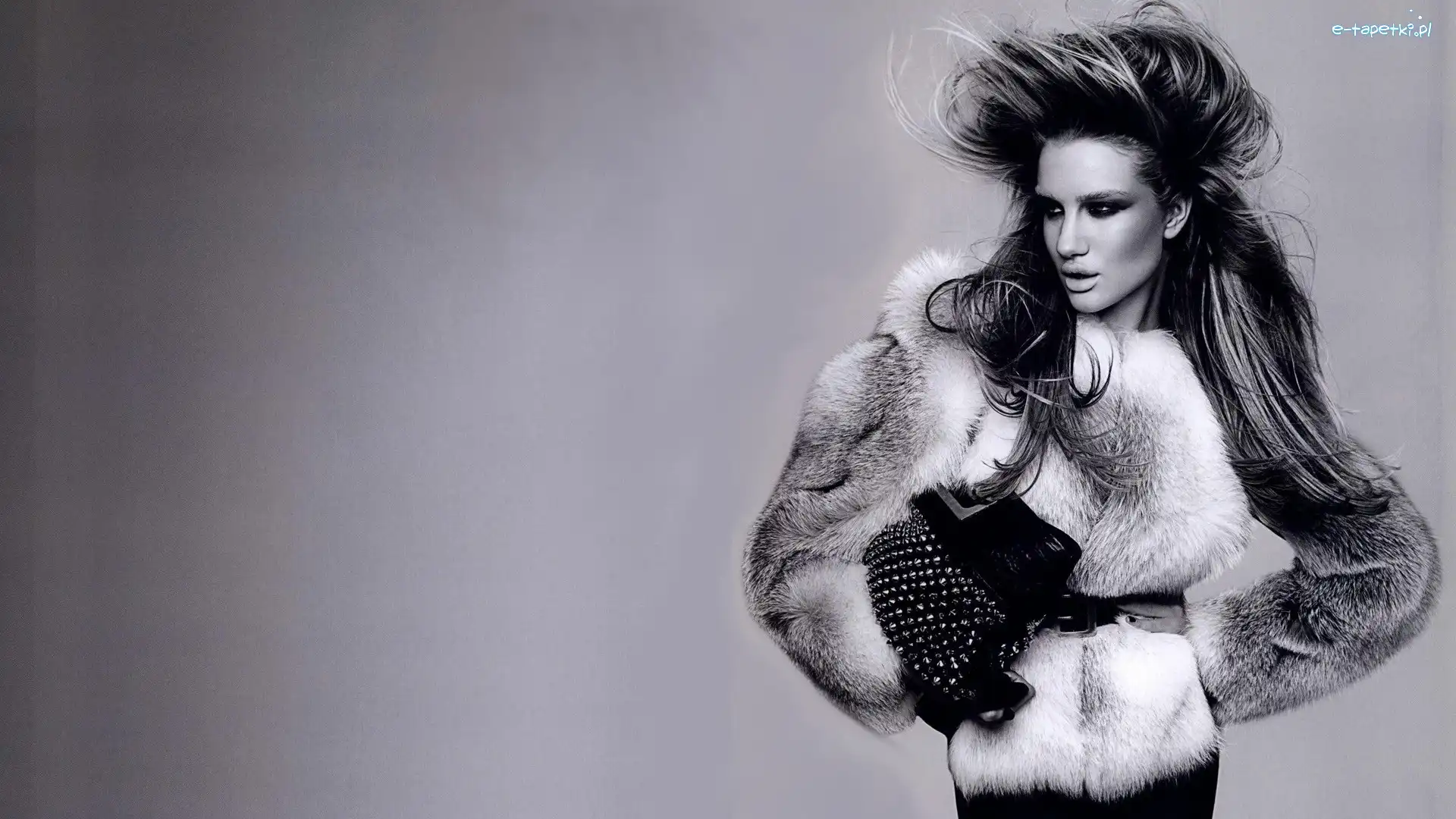 Futro, Rosie Huntington Whiteley