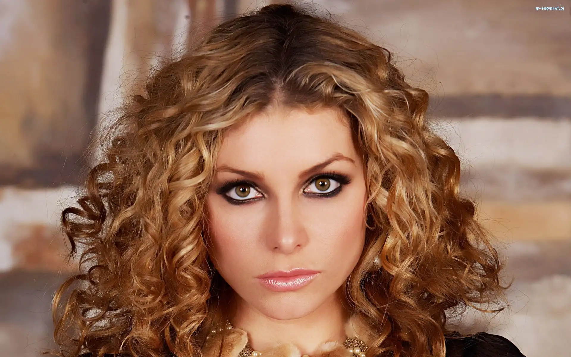 Piękne, Włosy, Kręcone, Heather Vandeven