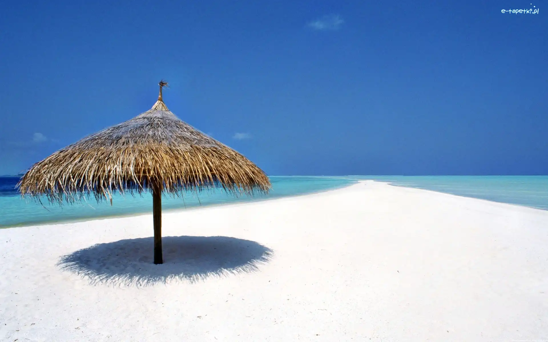 Morze, Parasol, Plaża