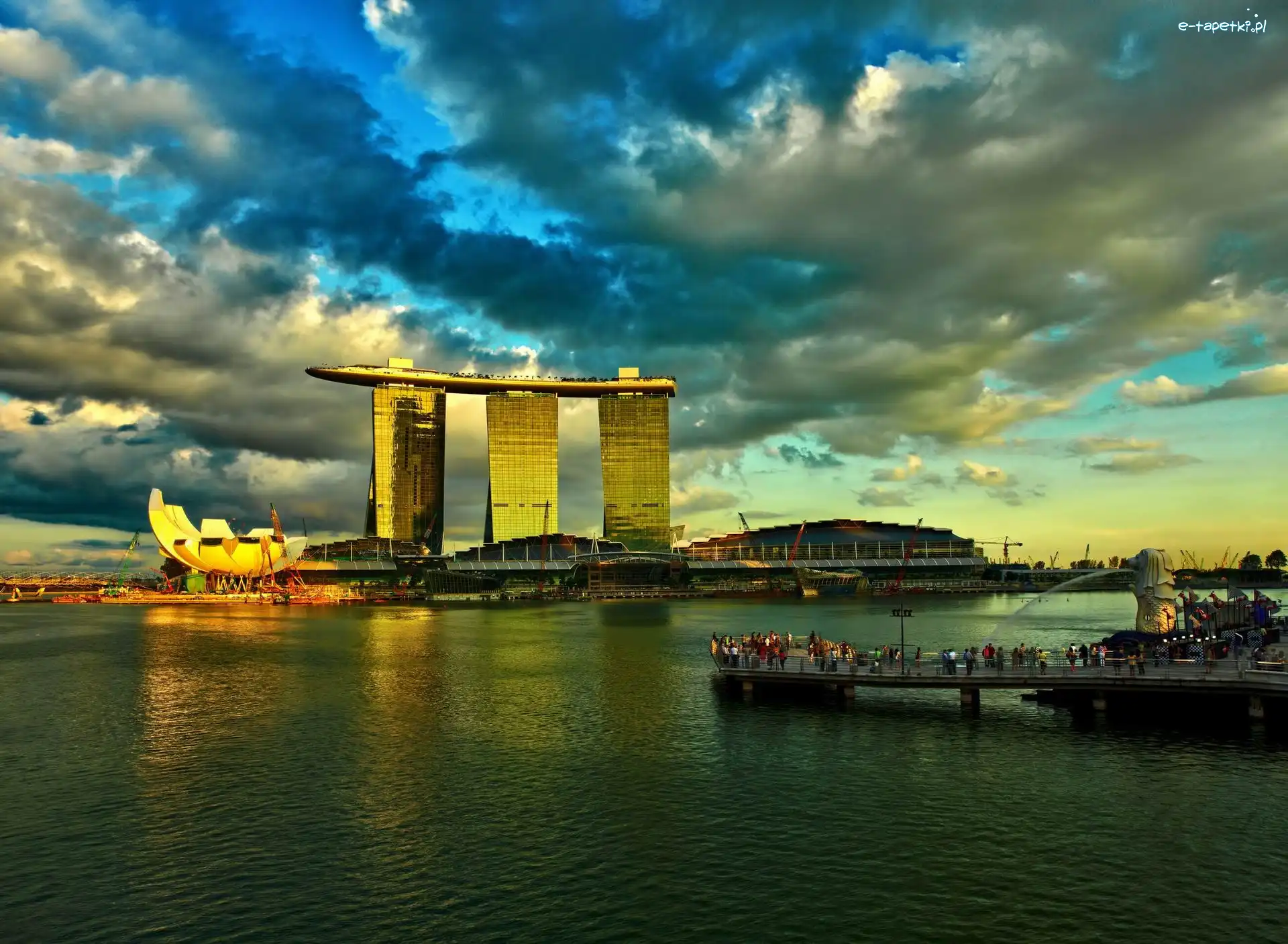 Singapur, Marina Bay