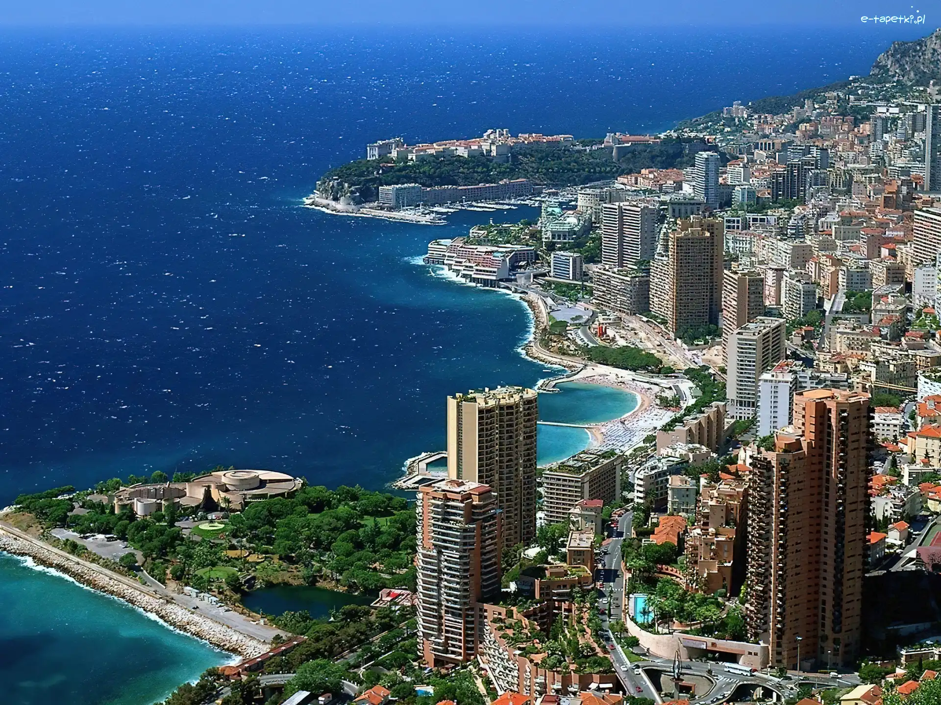 Panorama, Wybrzeże, Miasta, Monte Carlo