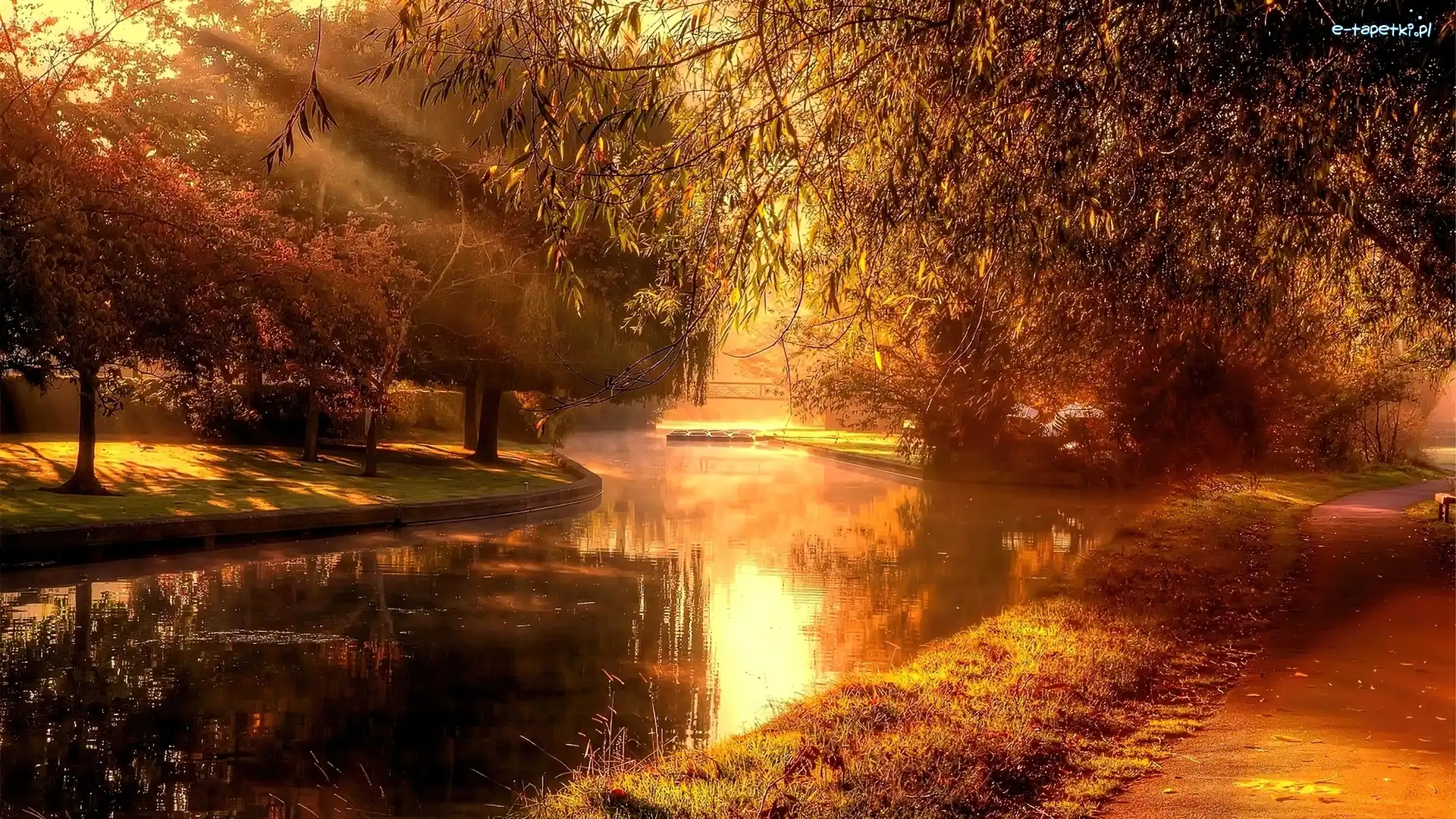 Poranek, Park