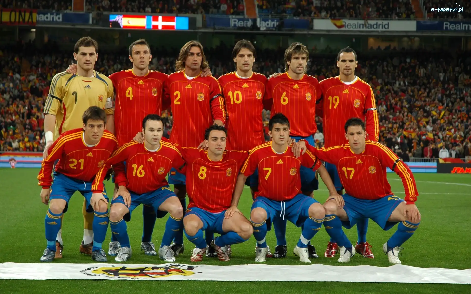 Euro 2012, Hiszpanii, Drużyna