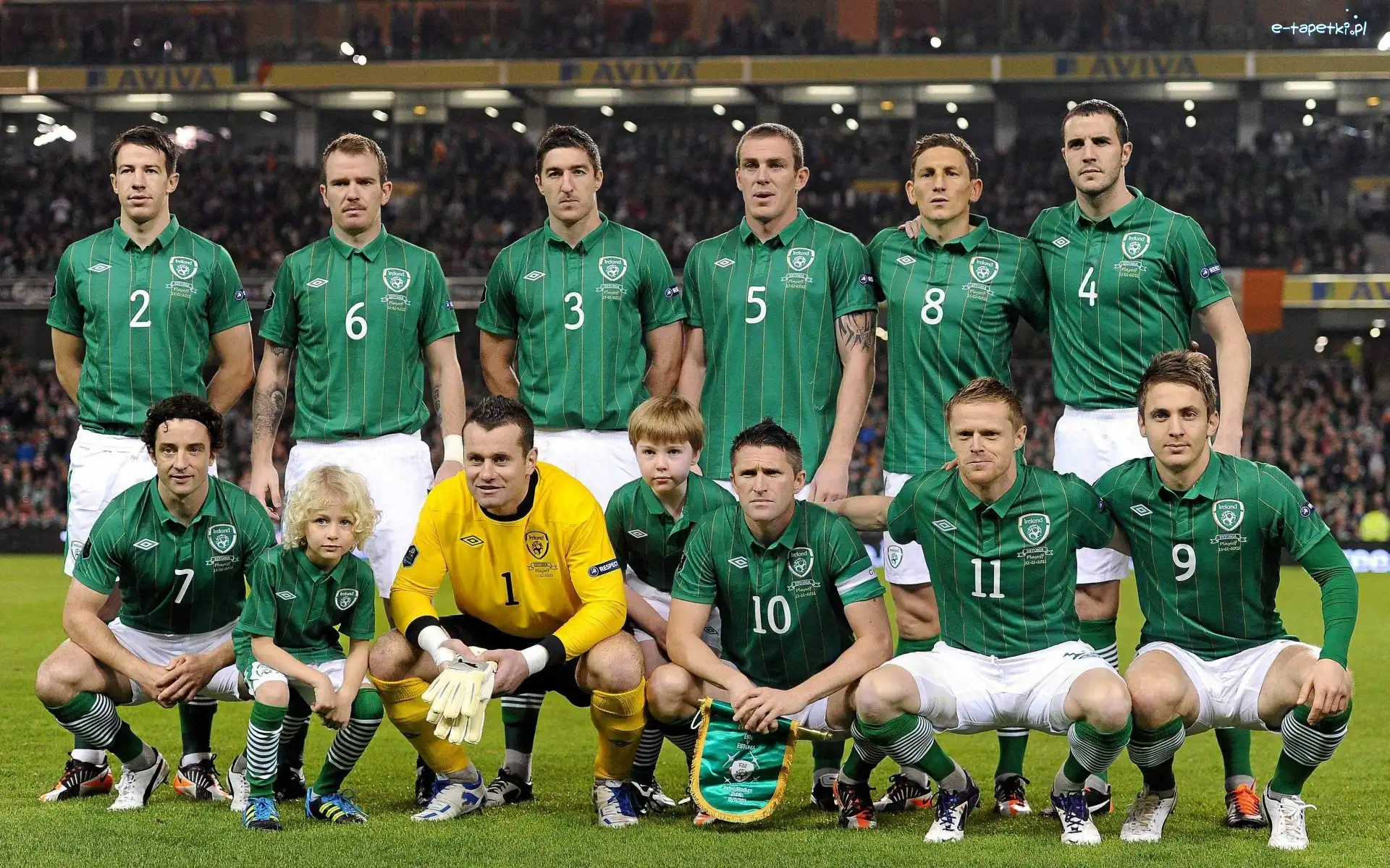 Euro 2012, Irlandii, Drużyna