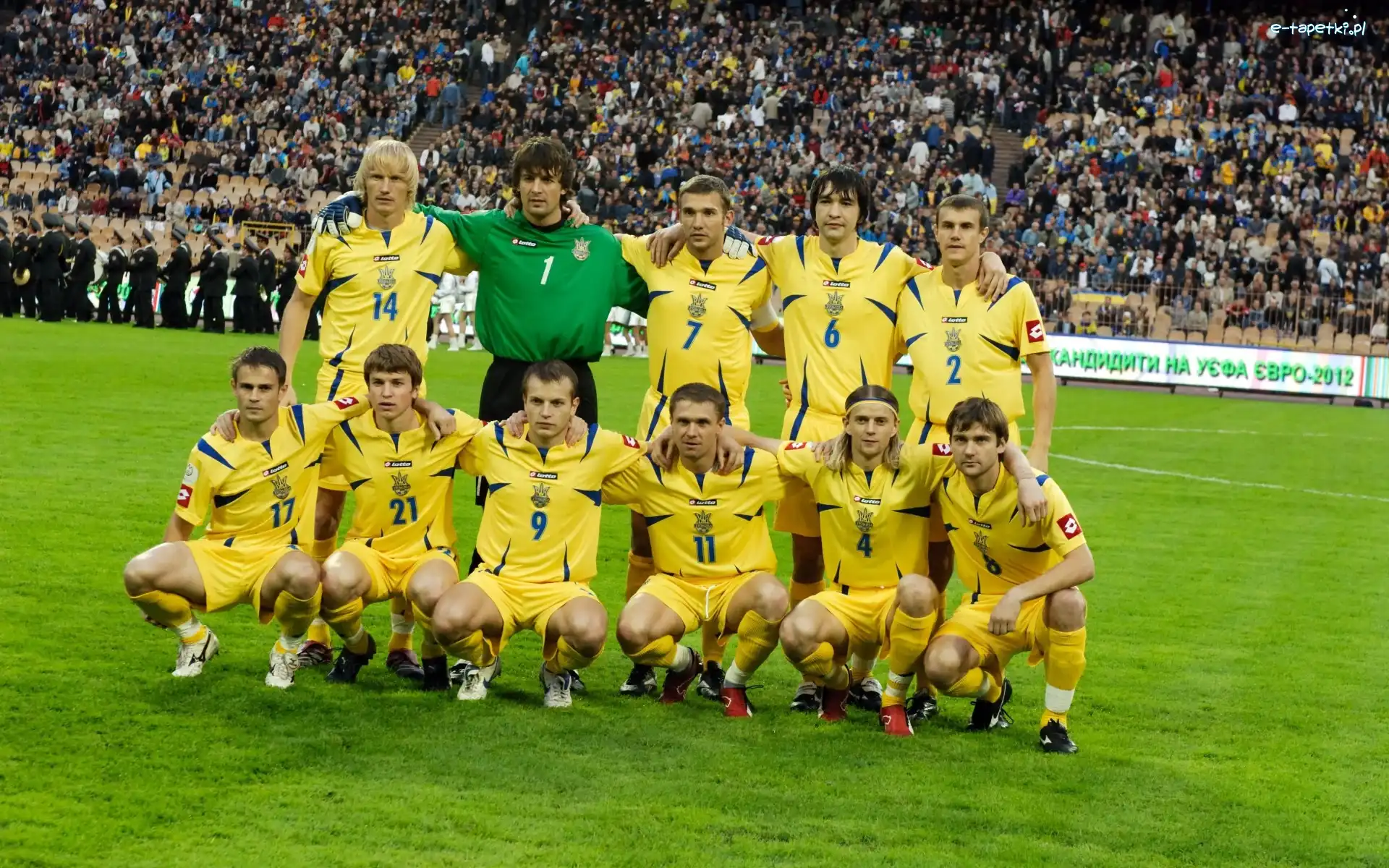 Euro 2012, Ukrainy, Drużyna