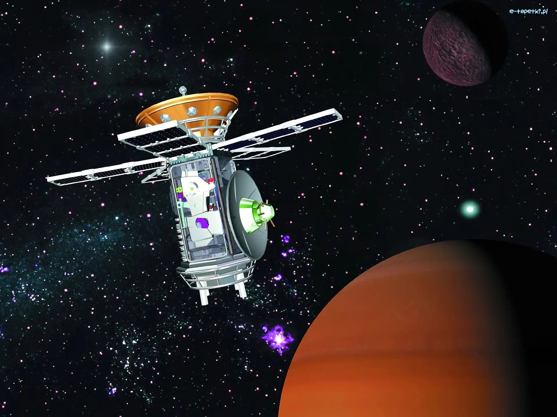 Satelita, Gwiazdy, Planety