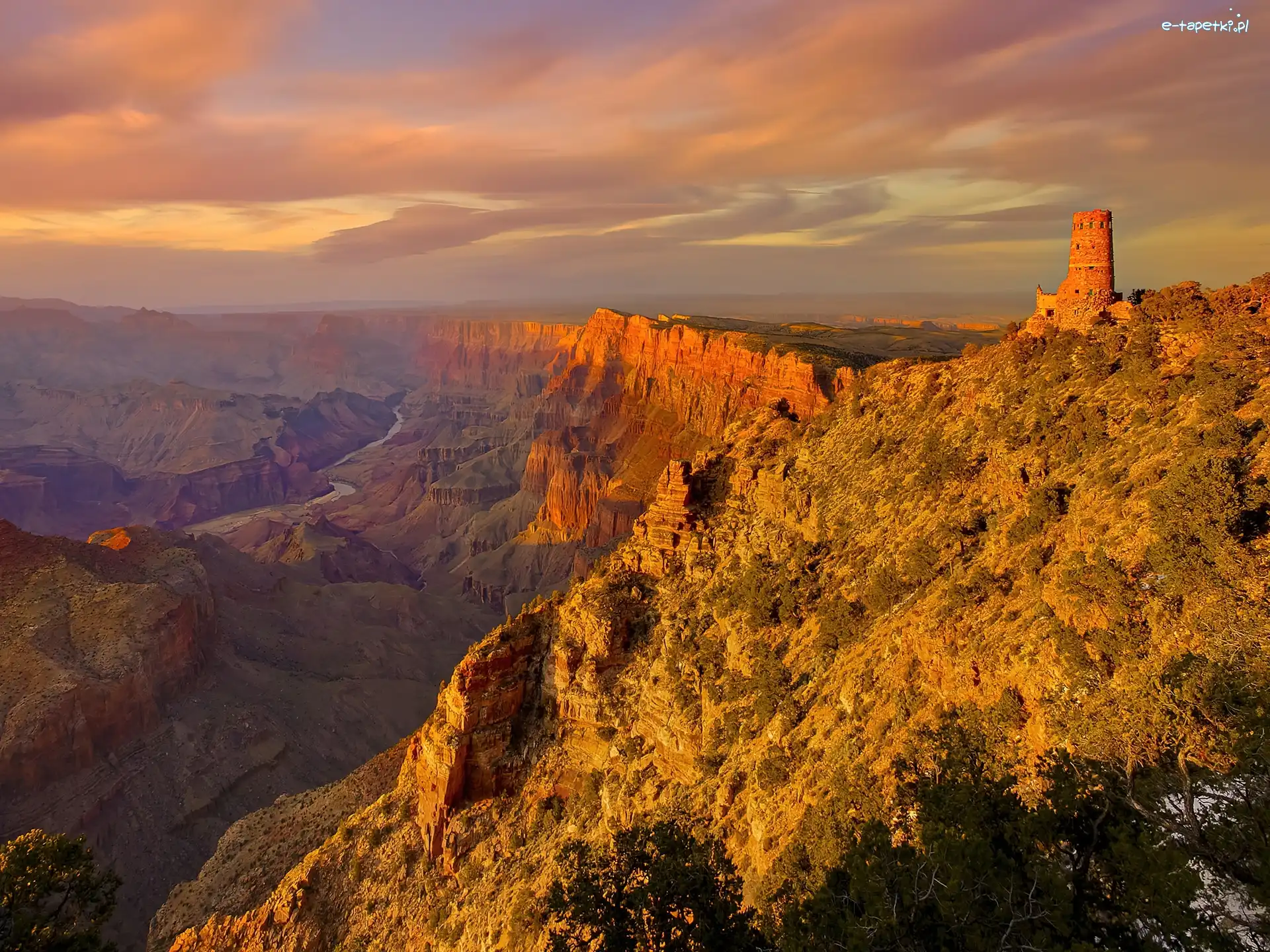 Wieżyczka, Arizona, Kanion