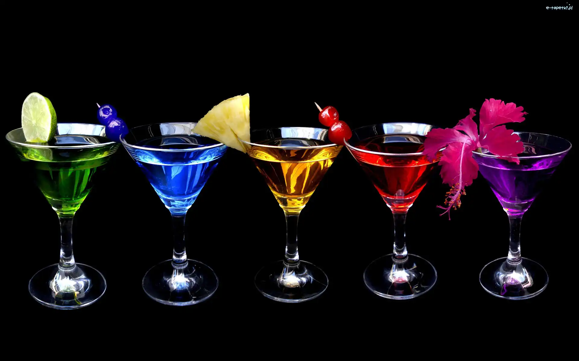 Drinki, Kolorowe