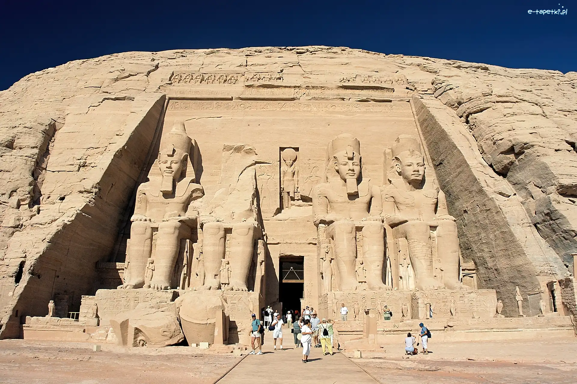 Abu Simbel, Ramzesa, Świątynia, Egipt