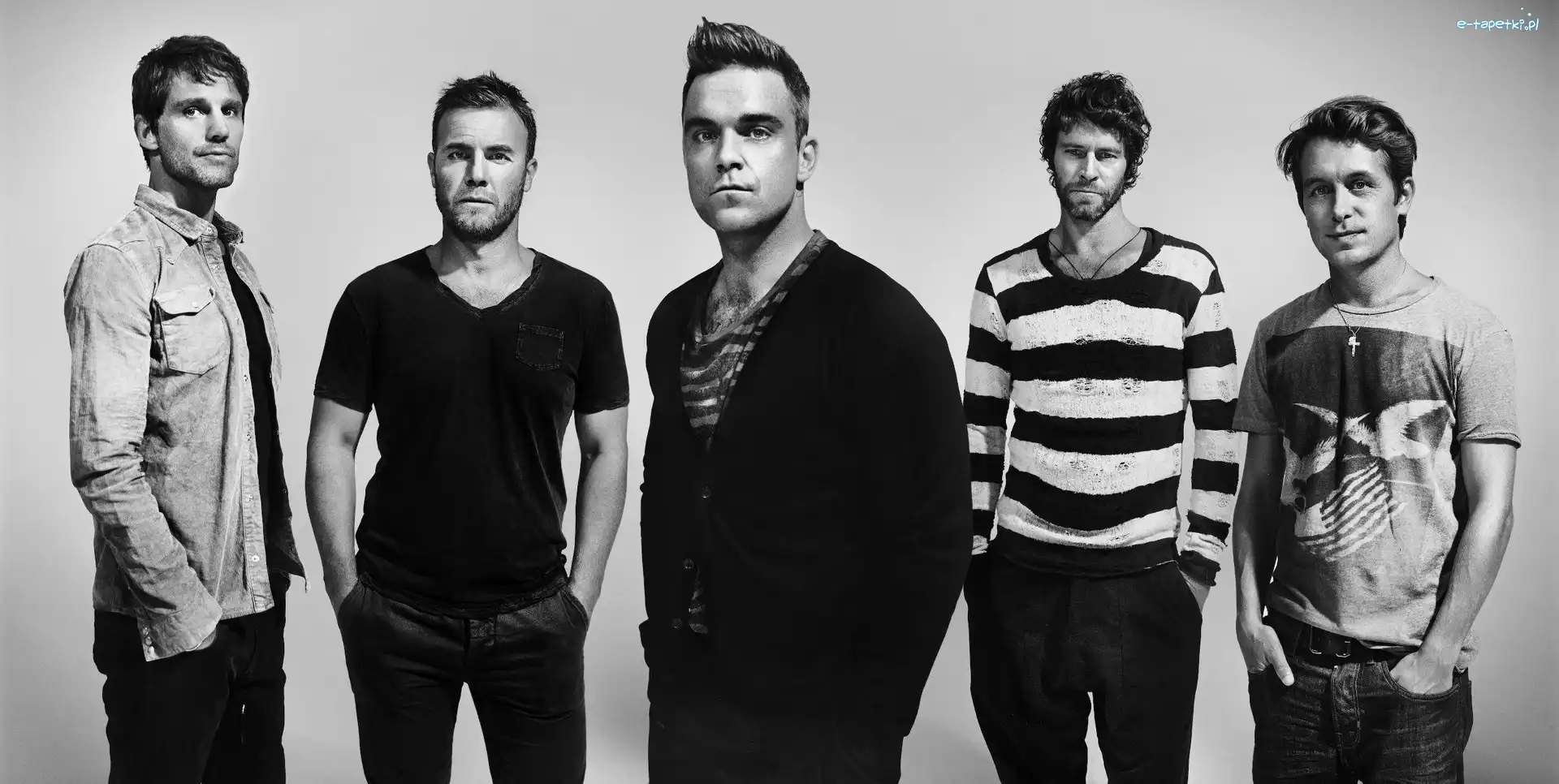 Gary Barlow, Jason Orange, Mark Owen, Robbie Williams, Howard Donald