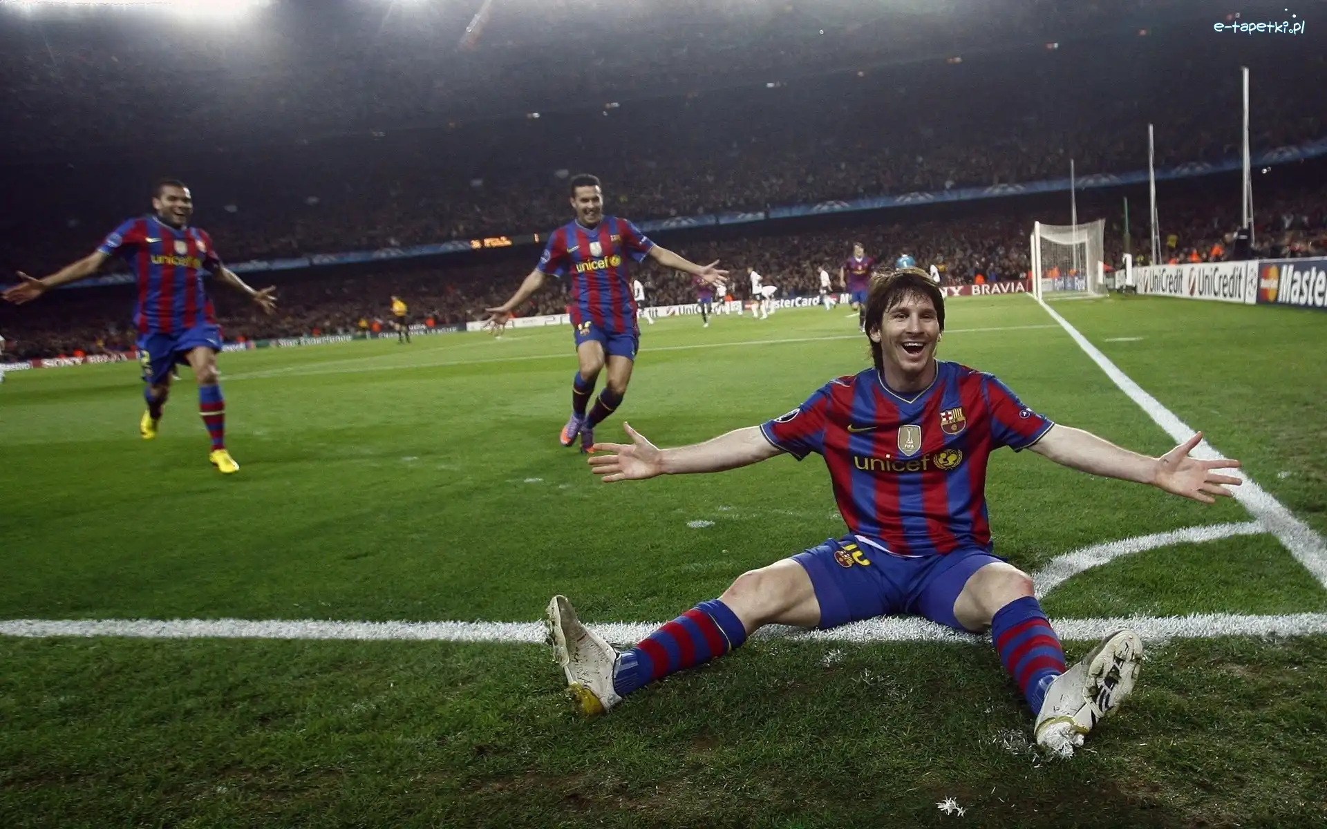 Radość, Barcelona, Lionel Messi