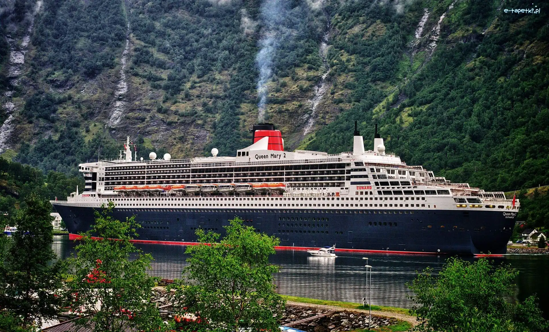 Góry, Zbocze, Queen Mary 2