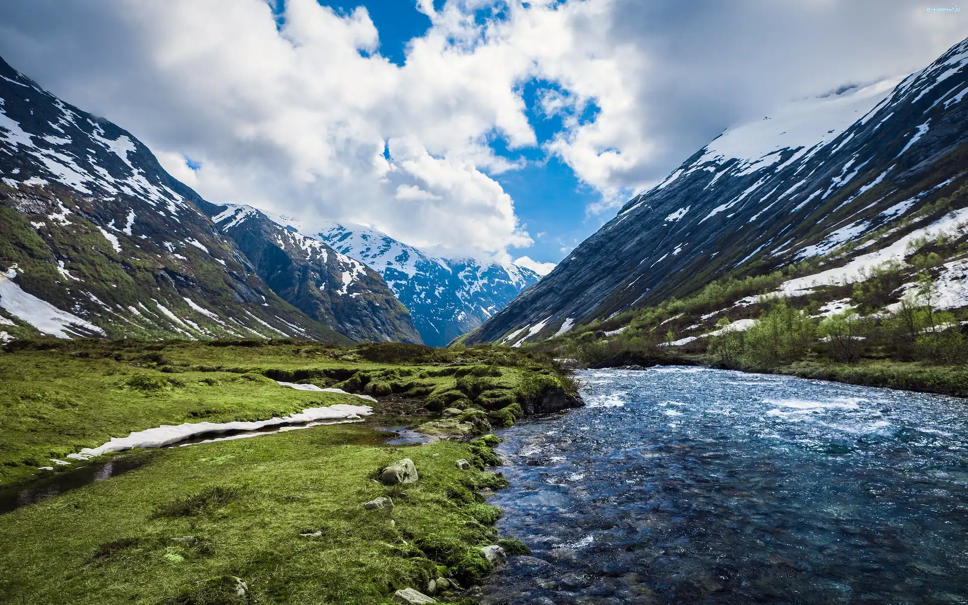 Norwegia, Góry, Rzeka