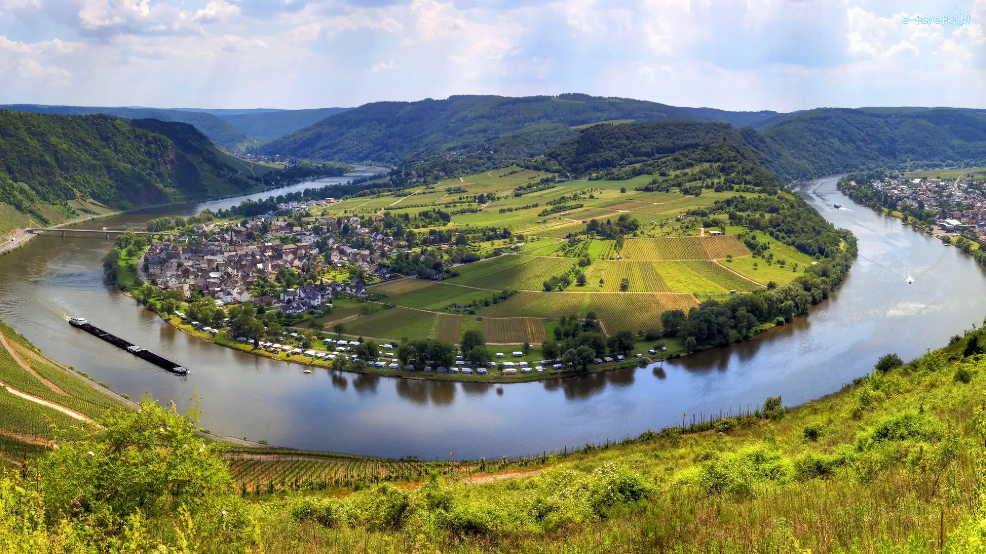 Miasta, Rzeka, Wielka, Panorama