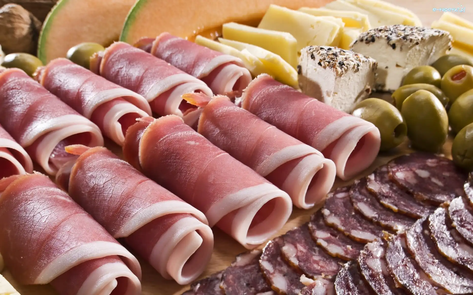 Wędlinki, Oliwki, Ser, Pyszne