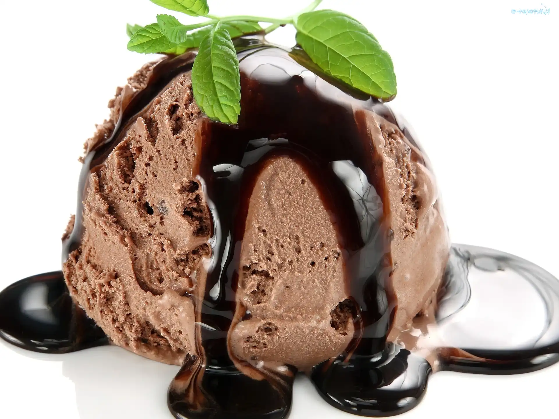 Polewa, Lody