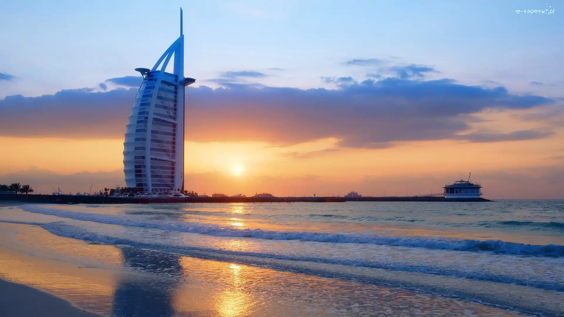 Dubaj, Burdż al-Arab, Hotel, Zjednoczone Emiraty Arabskie