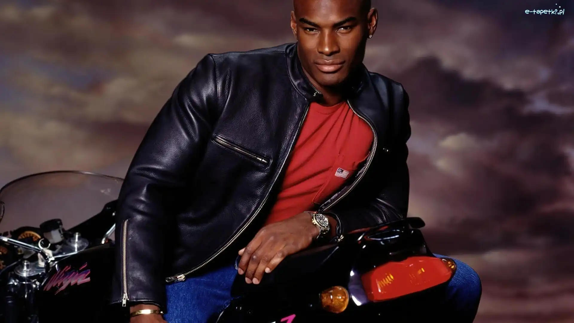 Czarnoskóry, Motor, Model, Tyson Beckford