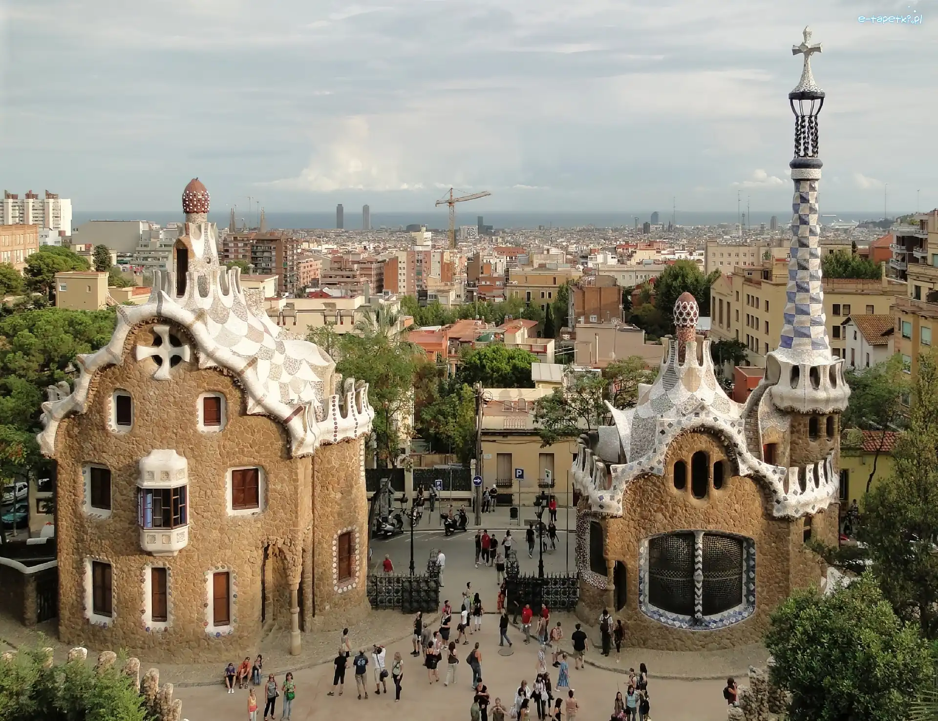 Architektura, Guell, Barcelona