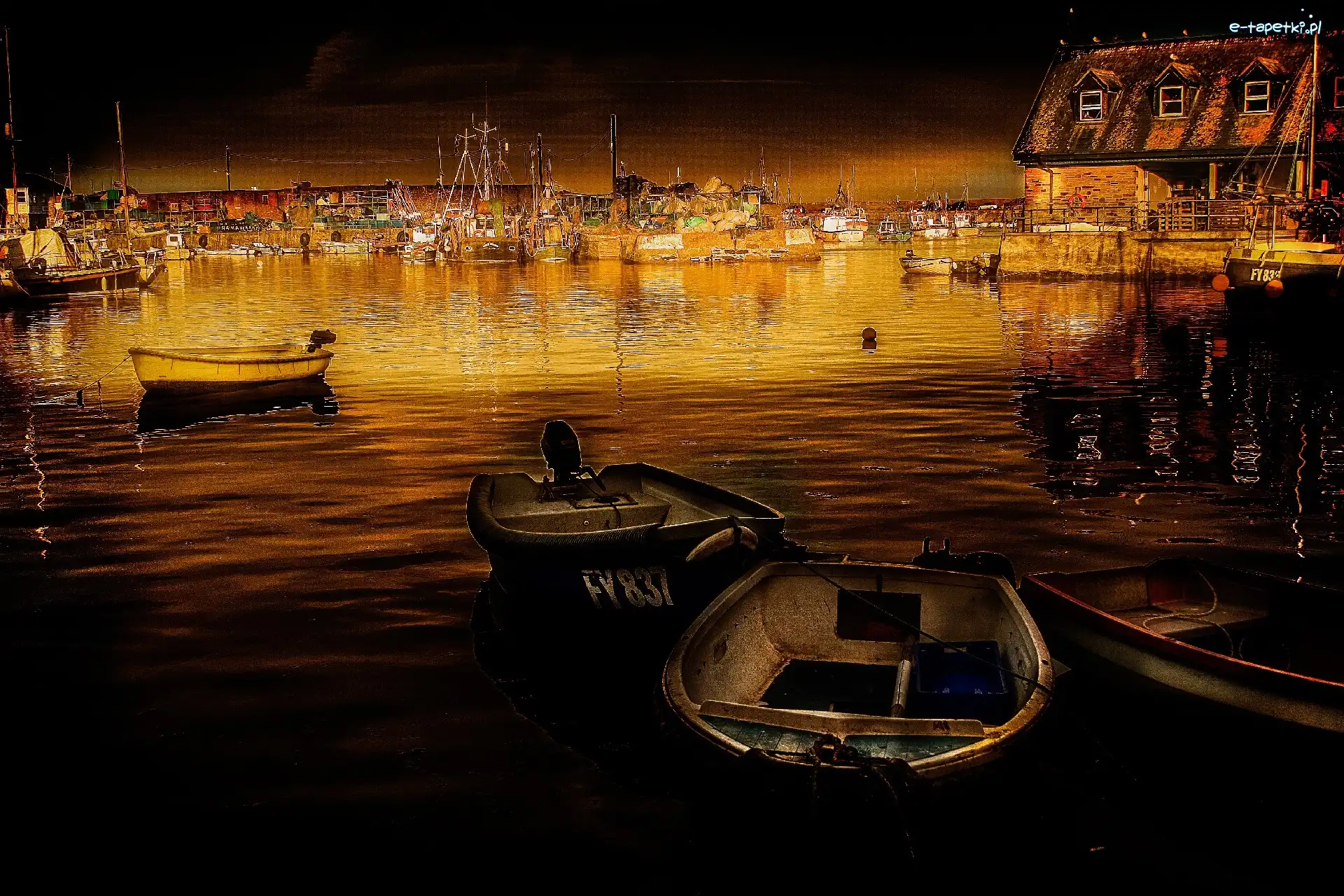 Jachty, Morze, Port, Łodzie