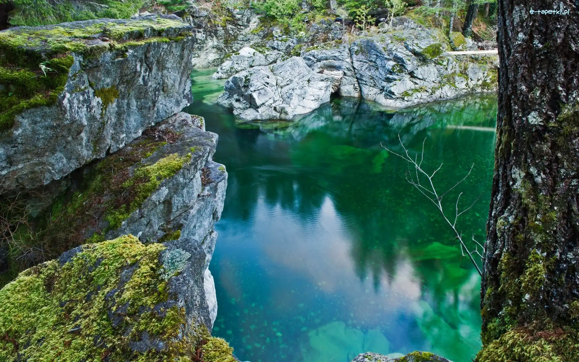 Skały, Jeziorko, Małe