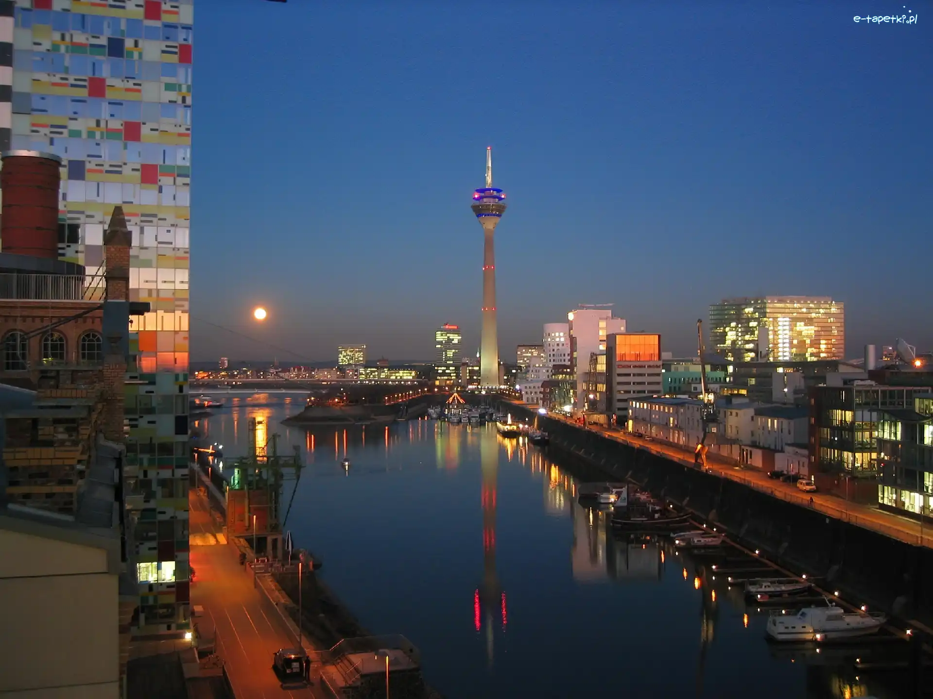 Noc, Port, Dusseldorf