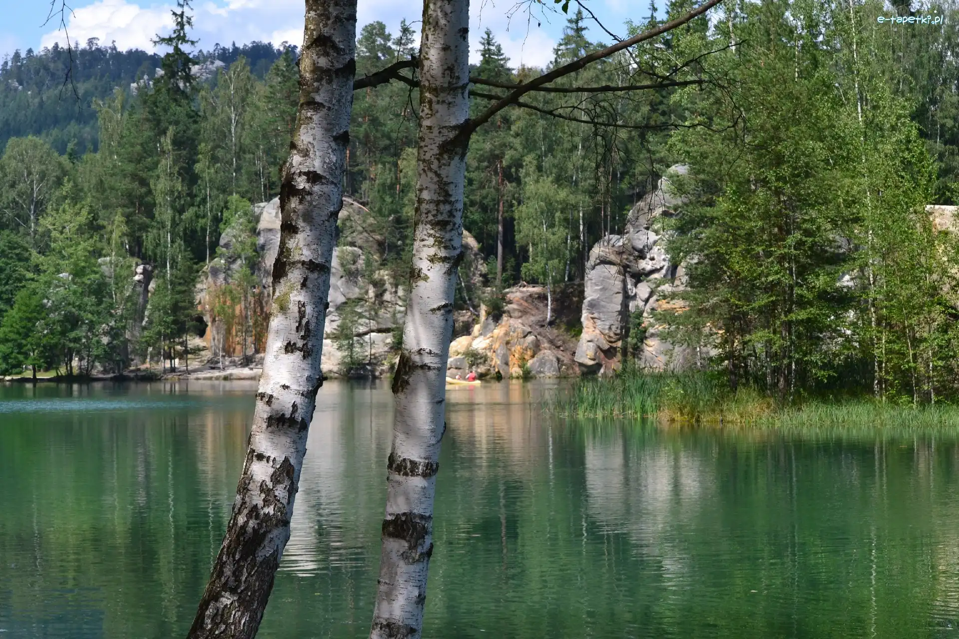 Ardspach, Brzoza, Czechy, Jezioro