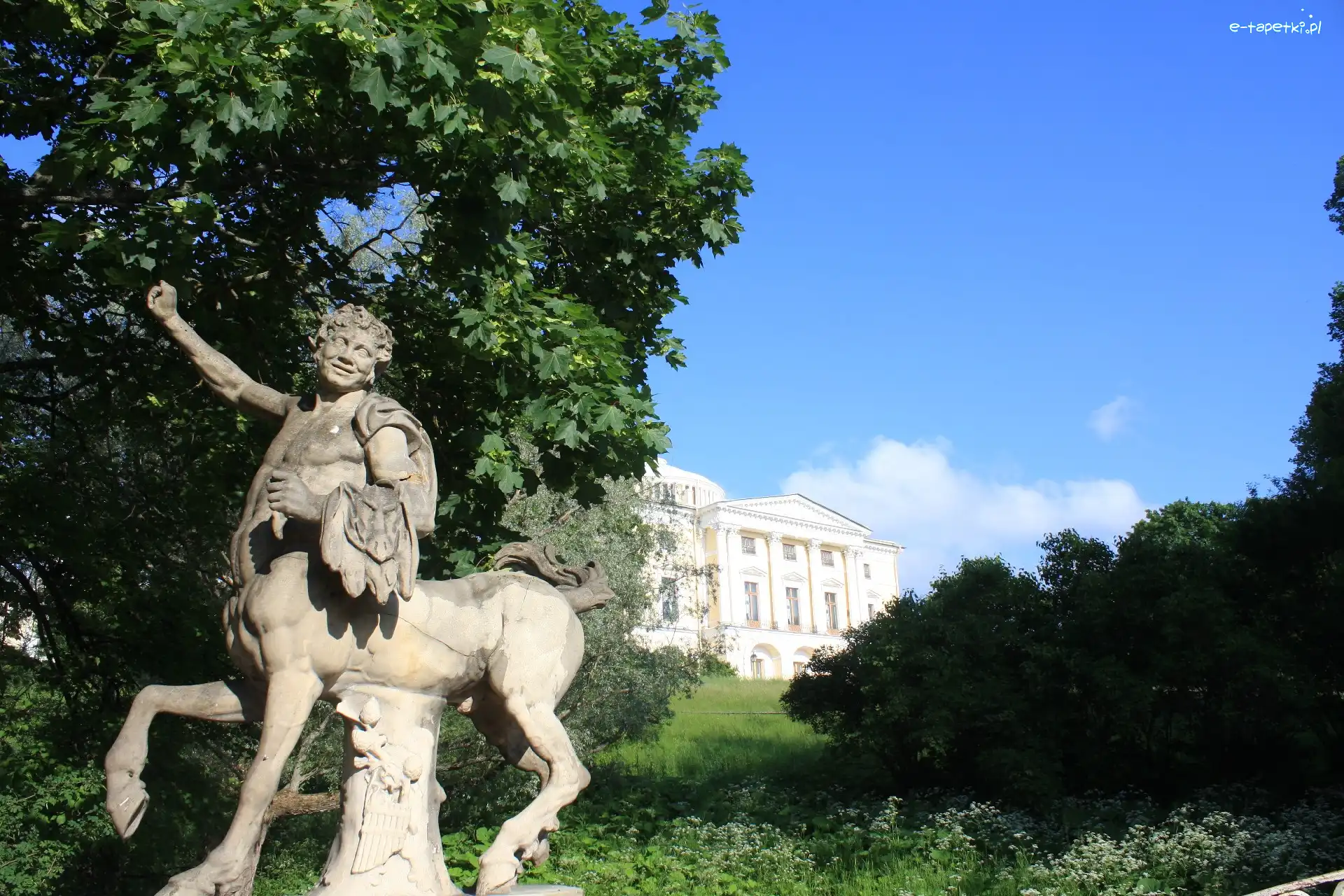 Pawłowsk, Centaur, Posąg, Rosja