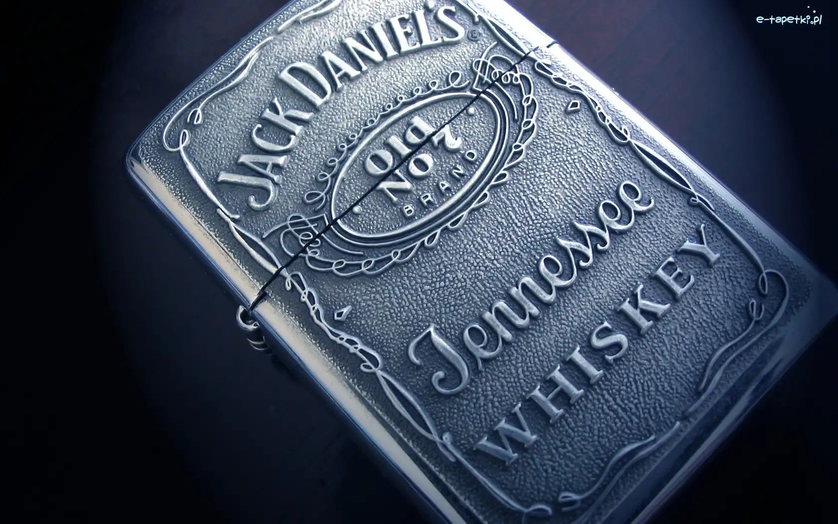 Zapalniczka, Srebrna, Jack Daniels
