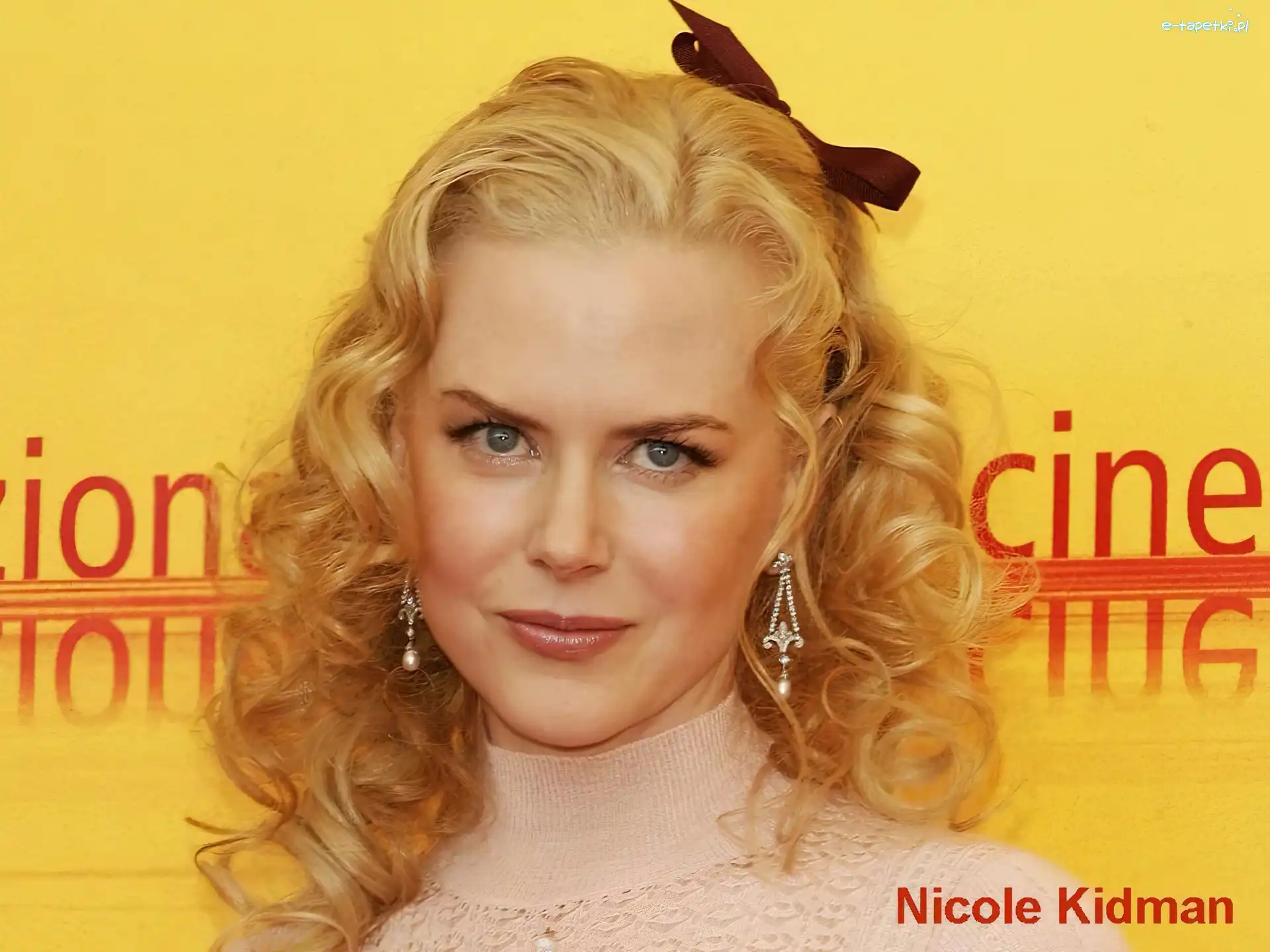 Kokardka, Twarz Nicole Kidman