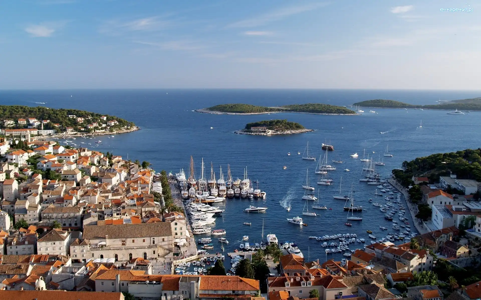 Miasto, Chorwacja, Hvar, Wyspy