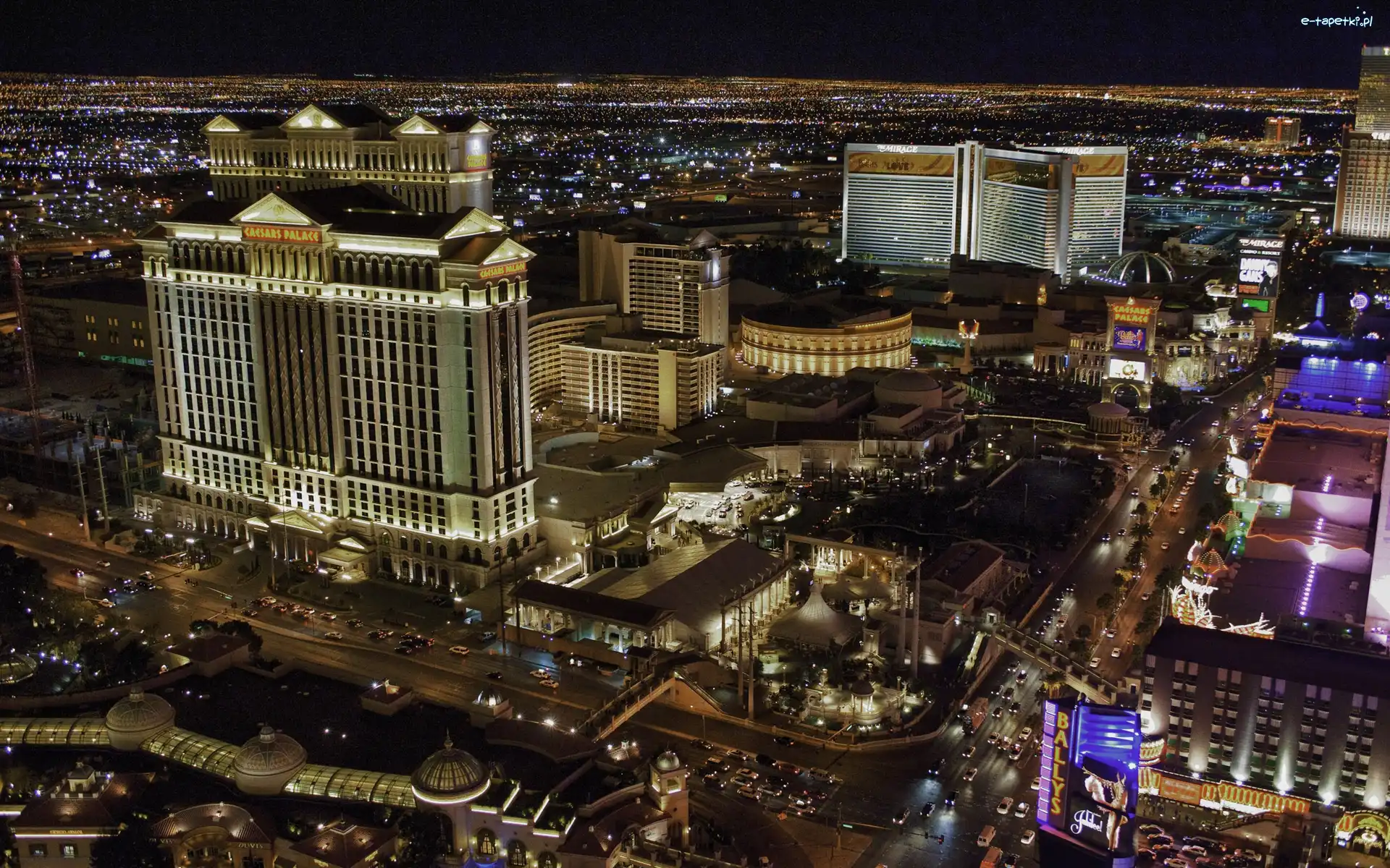Vegas, Miasta, Panorama, Las