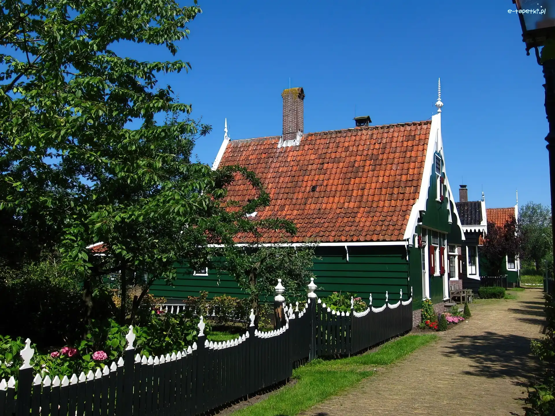 Ogrodzenie, Domek, Holandia