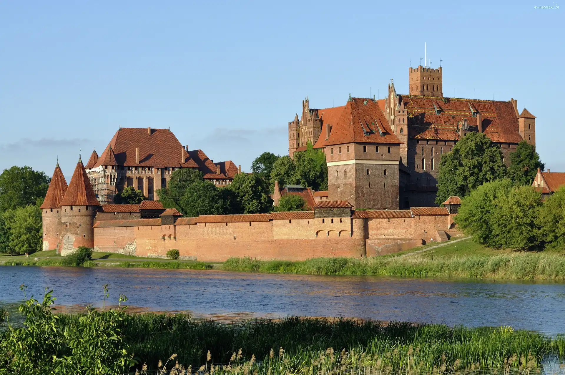 Krzyżacki, Fosa, Malbork, Zamek