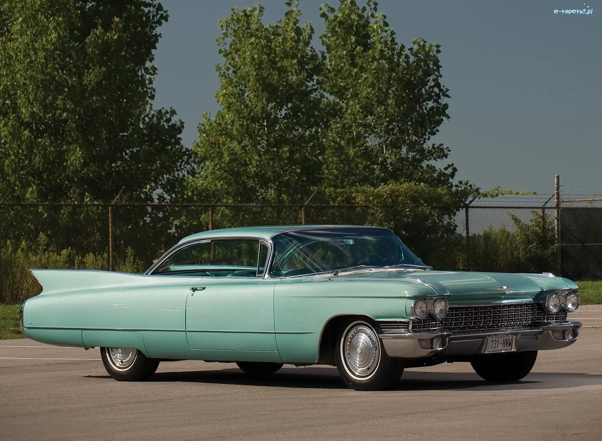 Zabytkowy, Samochód, Cadillac DeVille