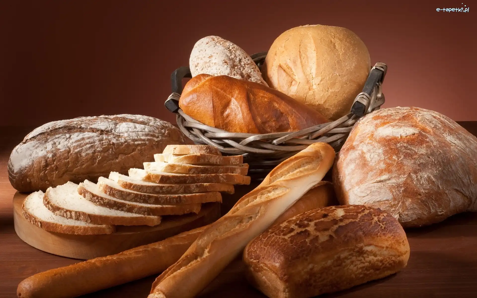 Pieczywo, Chleb, Bagietki, Świeże