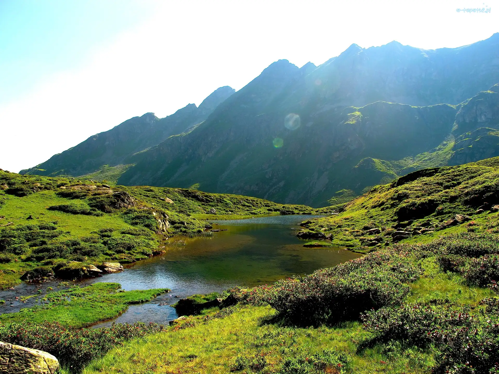 Austria, Rzeka, Góry