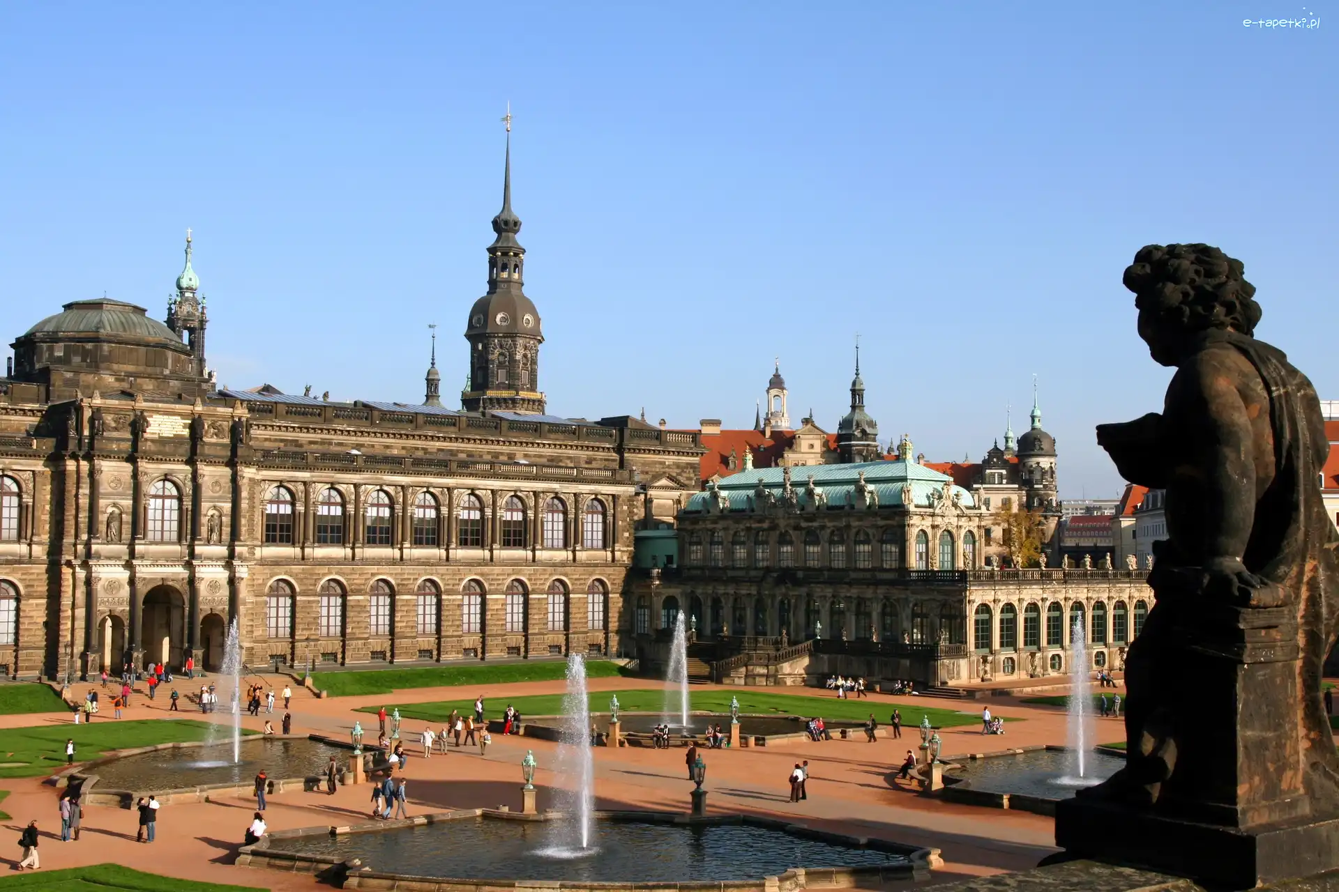 Drezno, Schloss Zwinger, Niemcy, Pałac