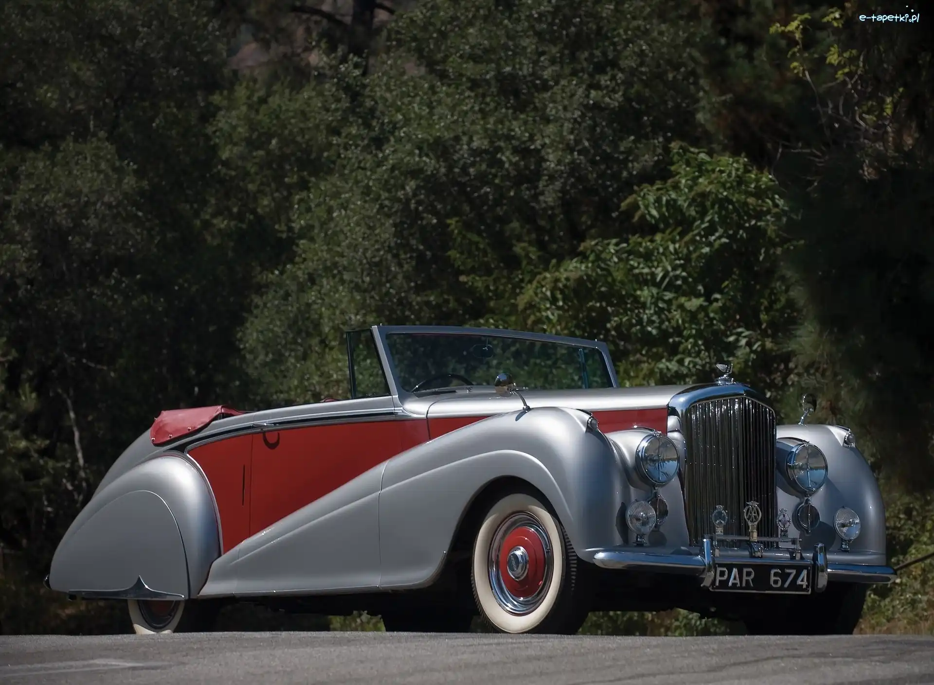 Zabytkowy, Samochód, Bentley Mark VI