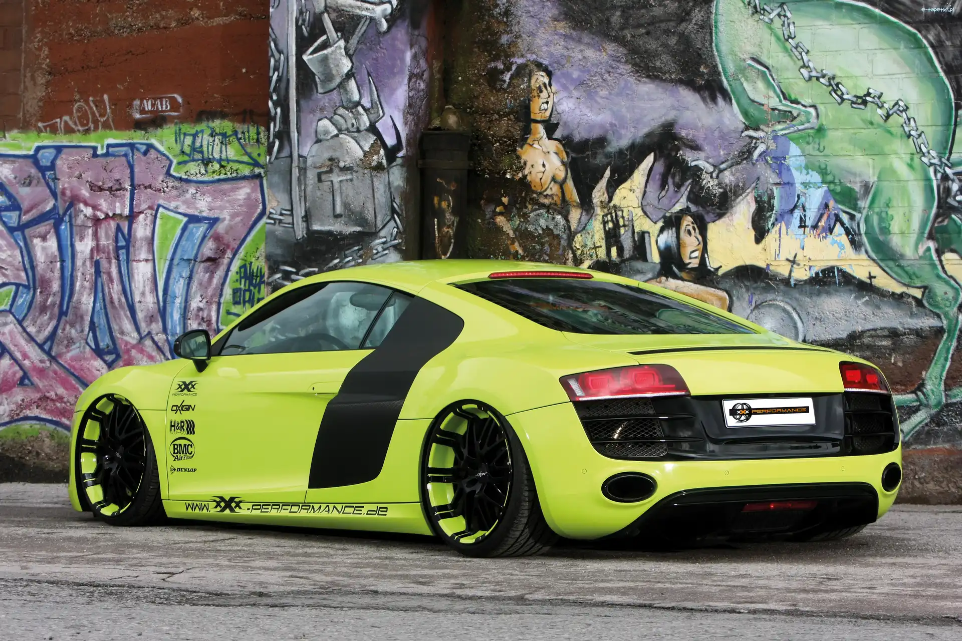 Graffiti, R8, Audi