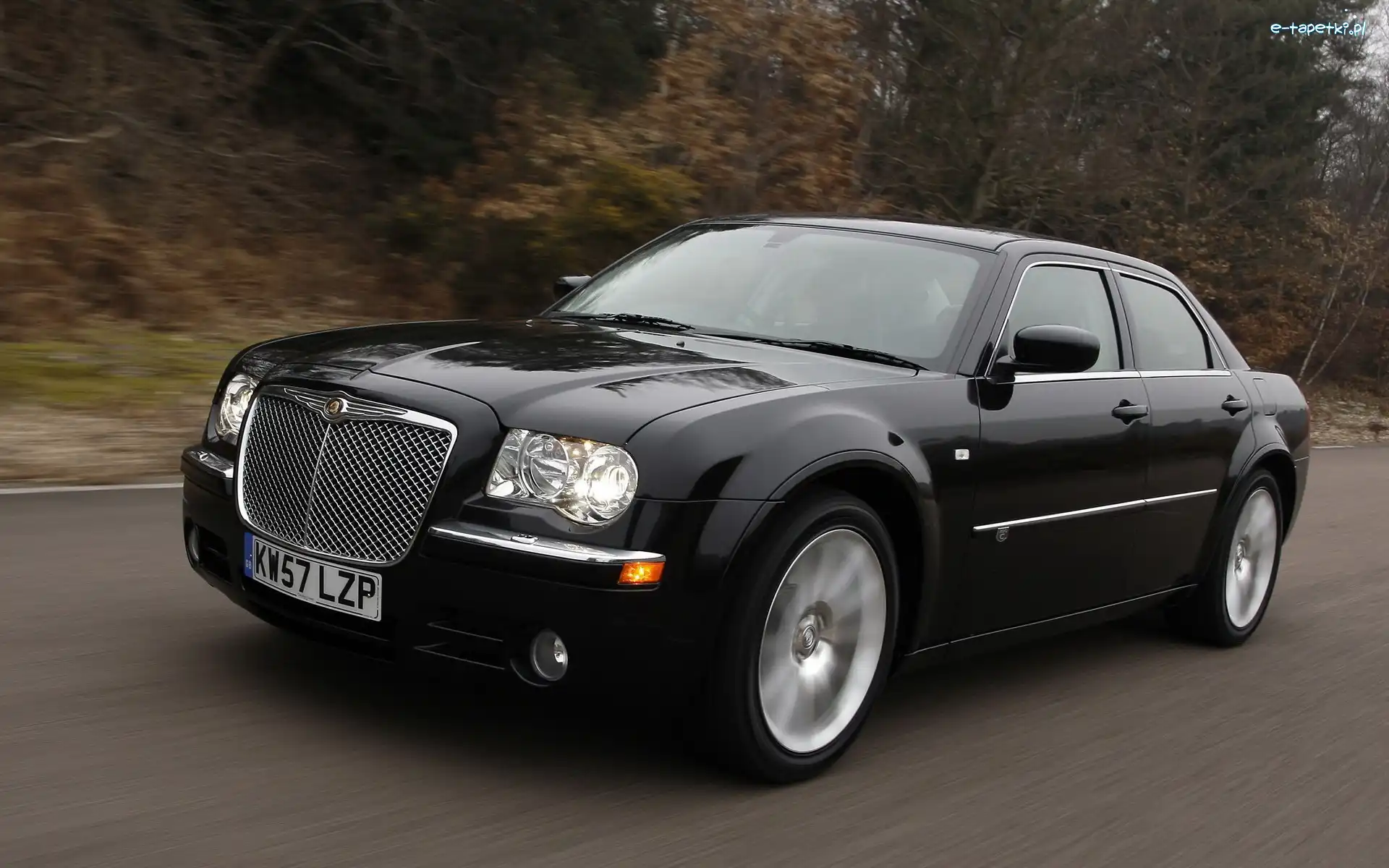 Jazda, Czarny, Chrysler 300C