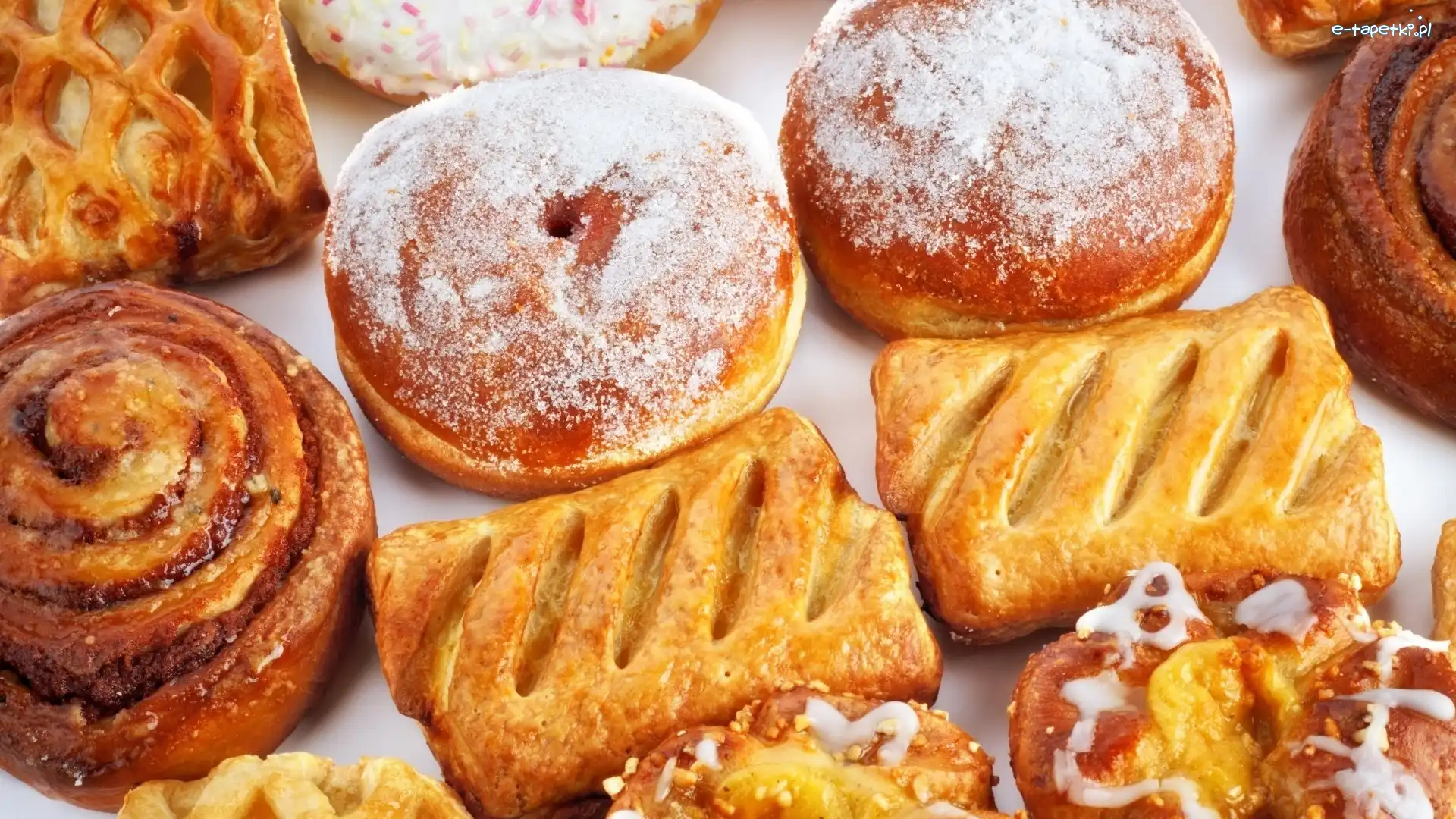 Bułki, Pączki, Drożdżówki, Słodkie