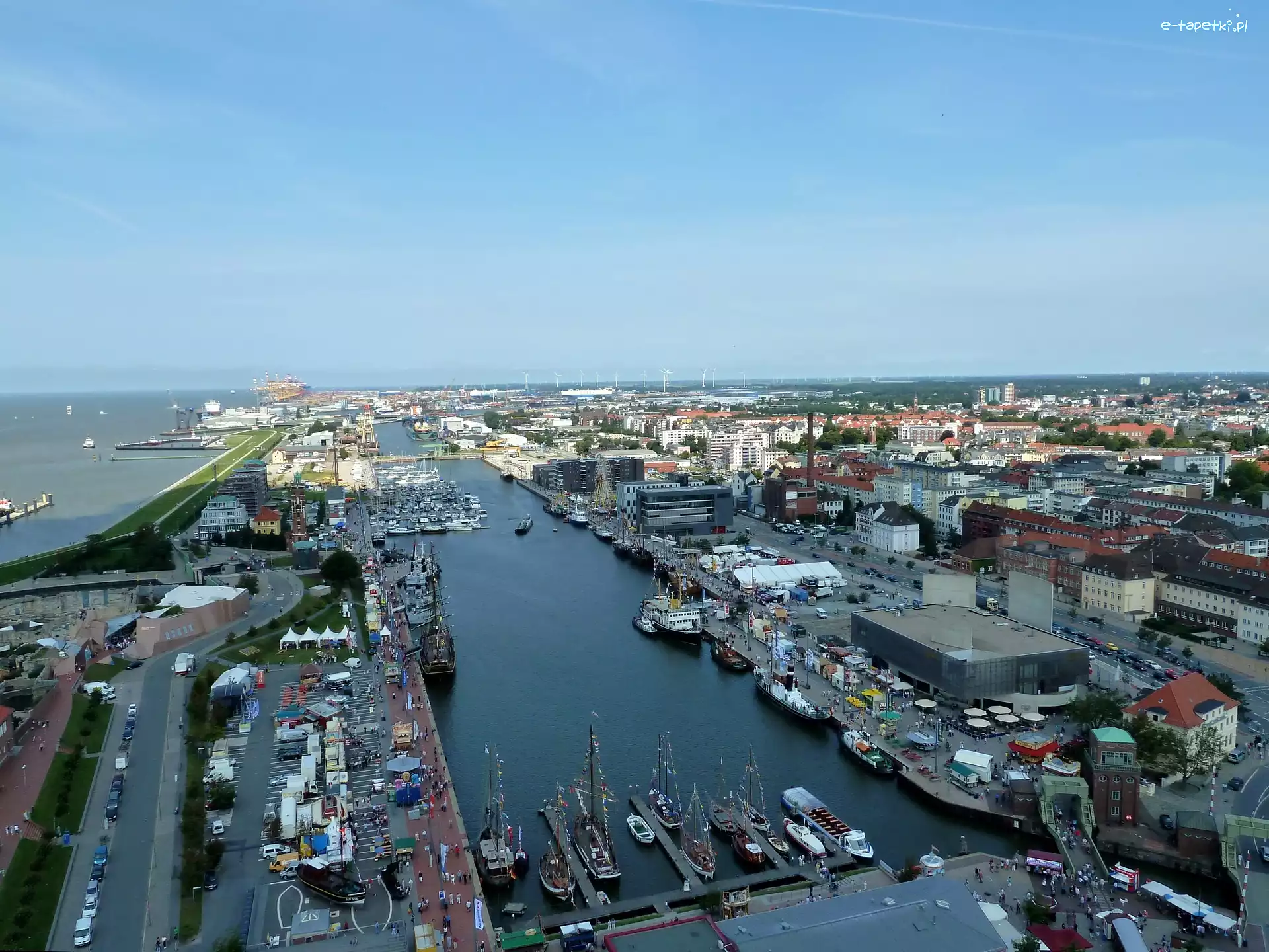 Bremerhaven, Miasta, Panorama