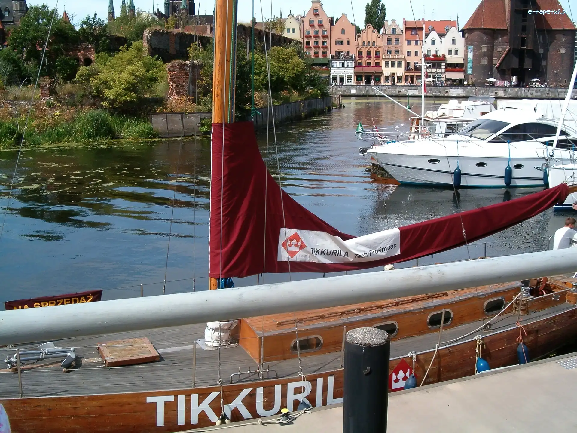 Gdańsk, Ołowianka, Jacht