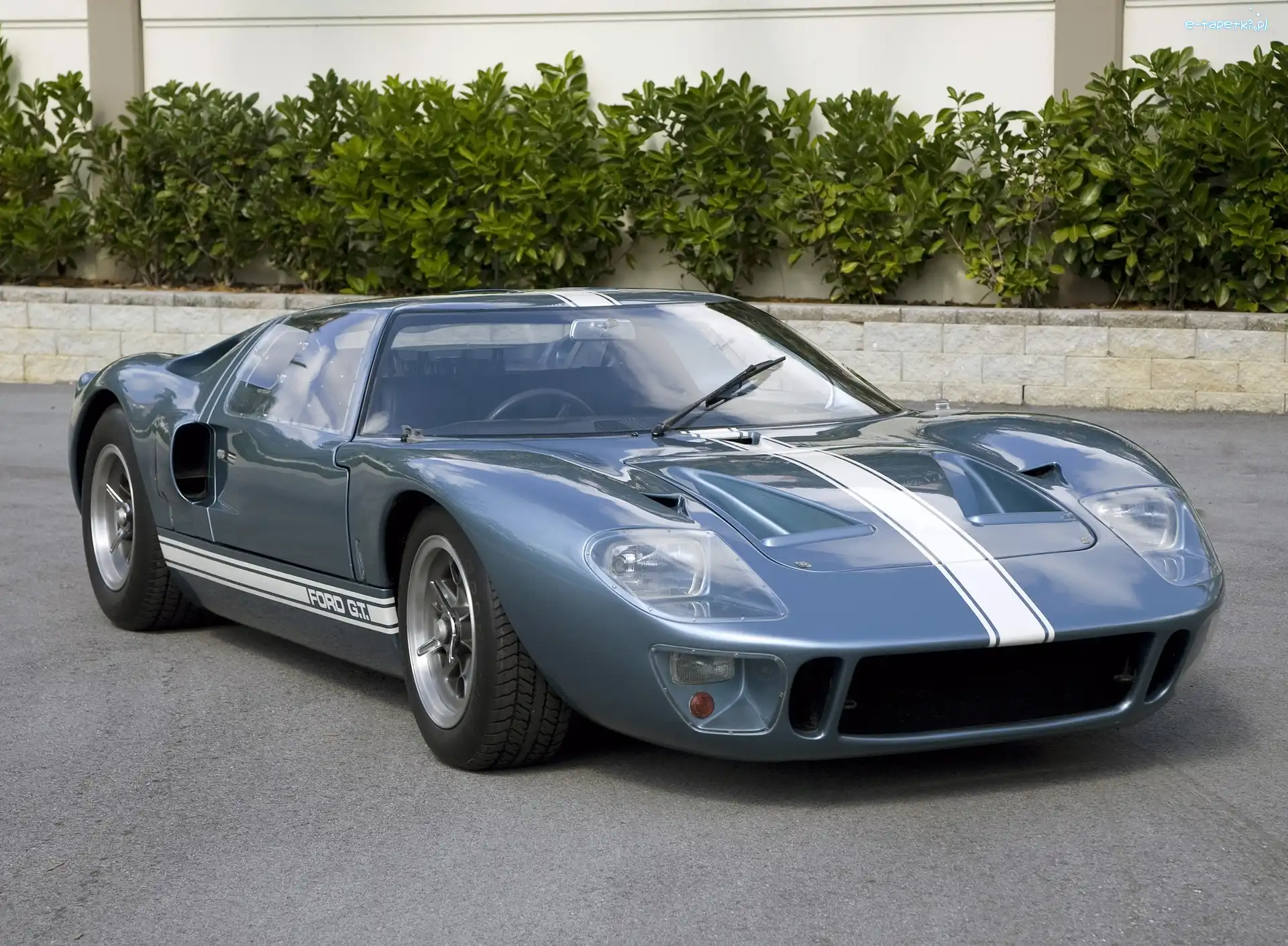Szary, Ford GT, Samochód