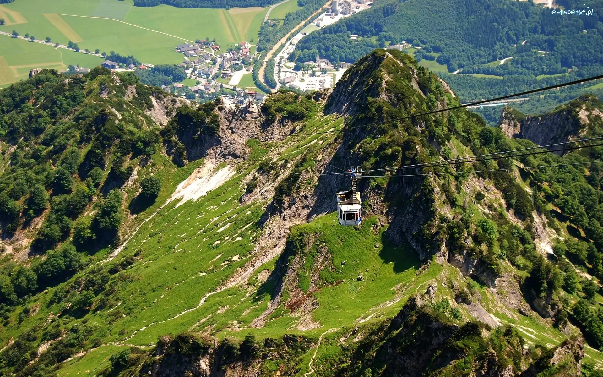 Zbocza, Zakopane, Kolejka górska, Góry